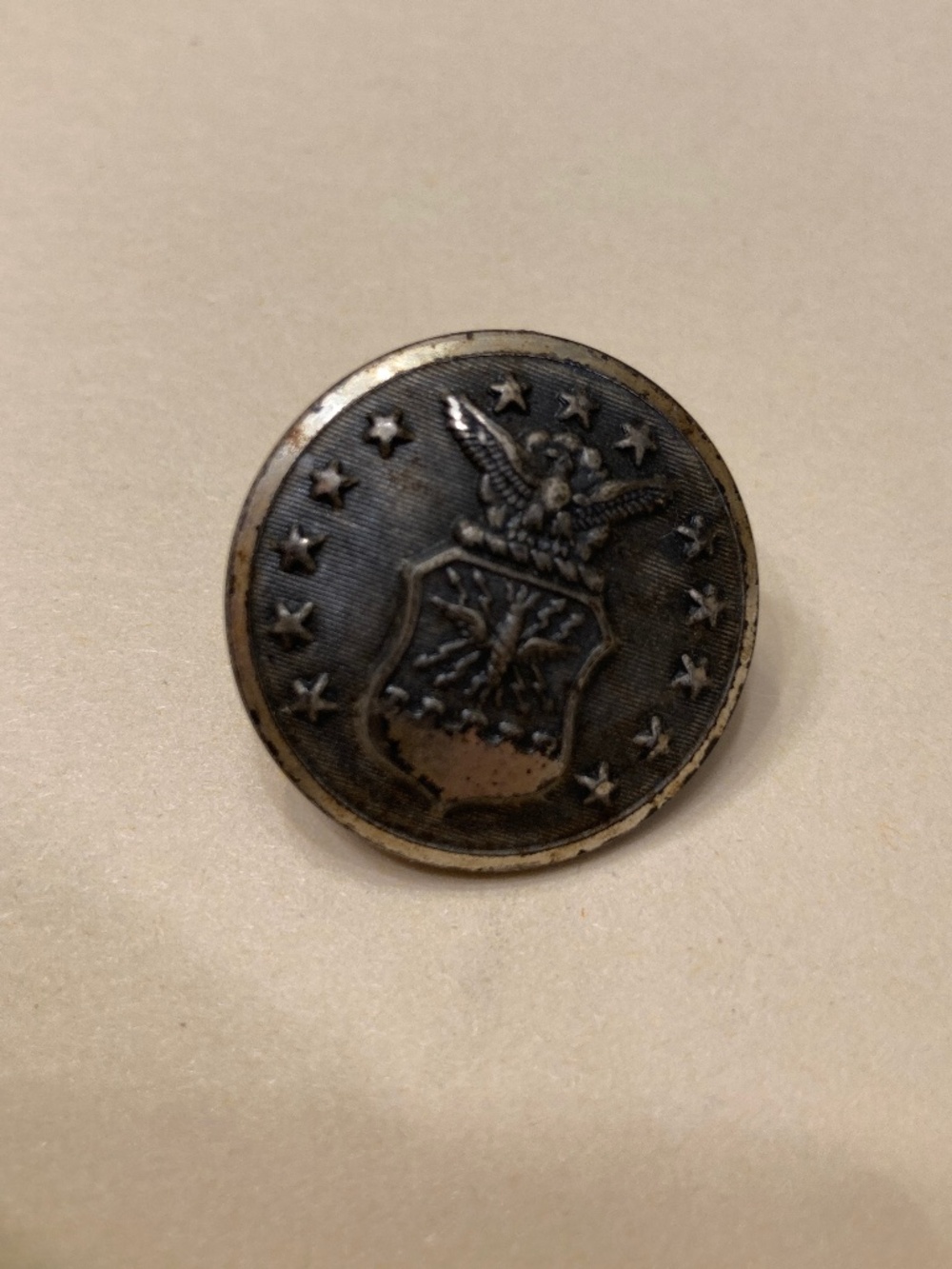 Vintage 1940’s US Air Force Button 13 Star